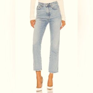 Agolde Light Blue High Rise Women Jeans